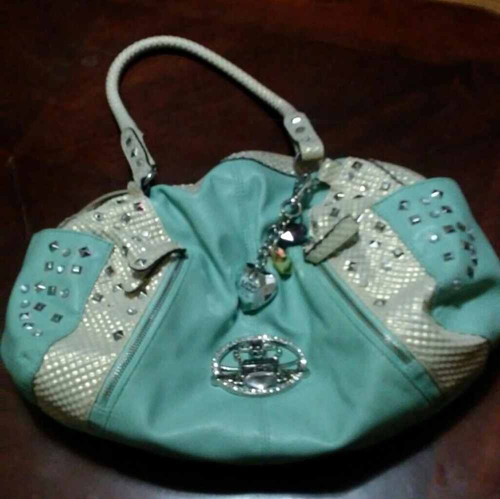 Kathy Teal Handbag